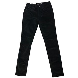 Seven 7 NWT Women’s Velvet Tummyless High Rise Slimming Skinny Pants Sz 4 & 6
